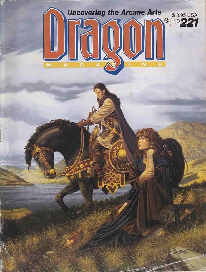Dragon Magazine - Issue 221 - Uncovering the Arcane Arts (B Grade) (Genbrug)